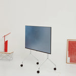 Pedestal - TV Ständer Moon Rollin Chrom
