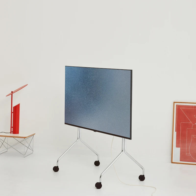 Pedestal - TV Ständer Moon Rollin Chrom