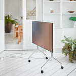Pedestal - TV Ständer Moon Rollin Chrom