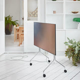 Pedestal - TV Ständer Moon Rollin Chrom