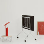Pedestal - TV Ständer Moon Rollin Chrom