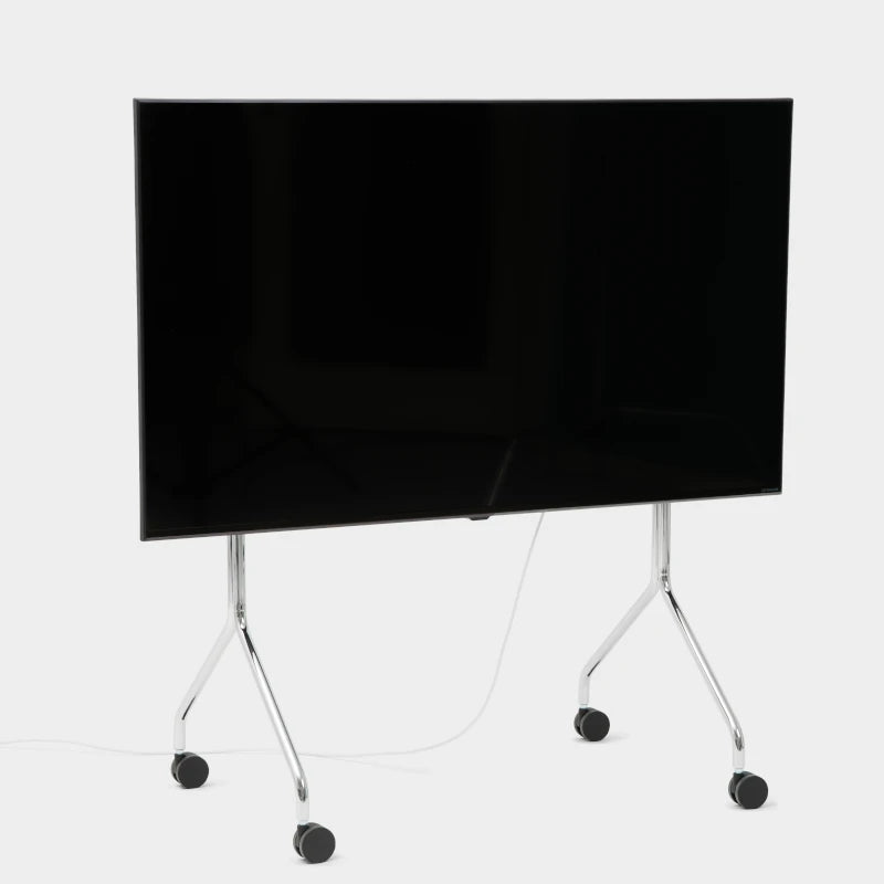 Pedestal - TV Ständer Moon Rollin Chrom