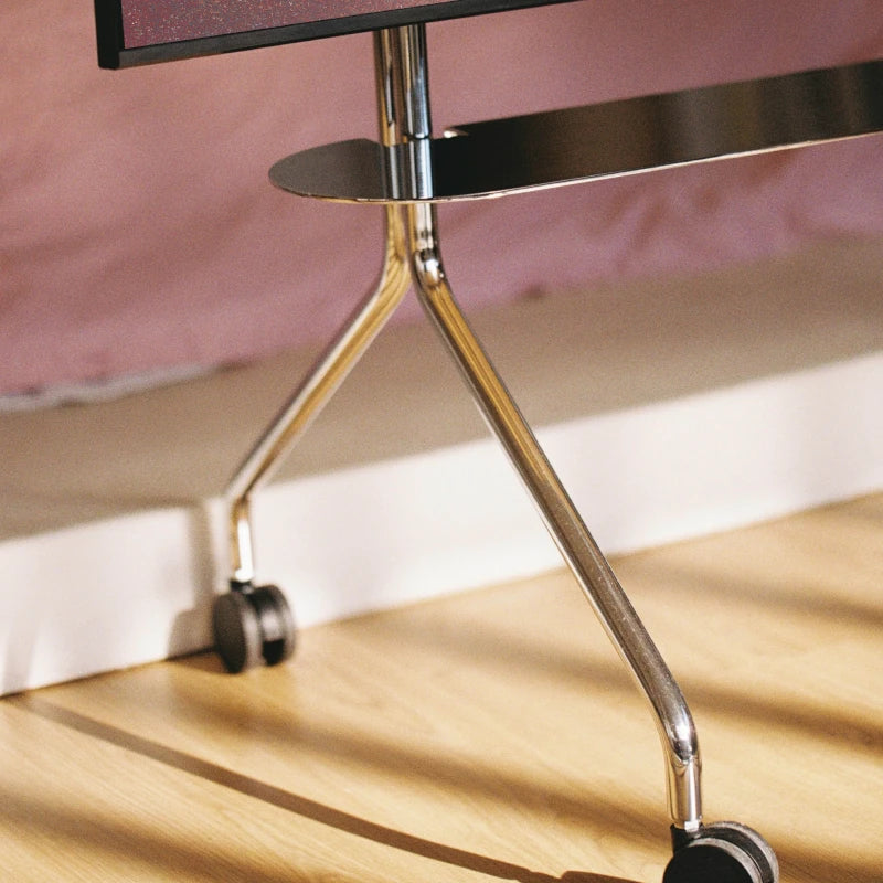 Pedestal - TV Ständer Moon Rollin Chrom