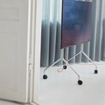 Pedestal - TV Ständer Moon Rollin Chrom
