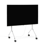 Pedestal - TV Ständer Moon Rollin Chrom