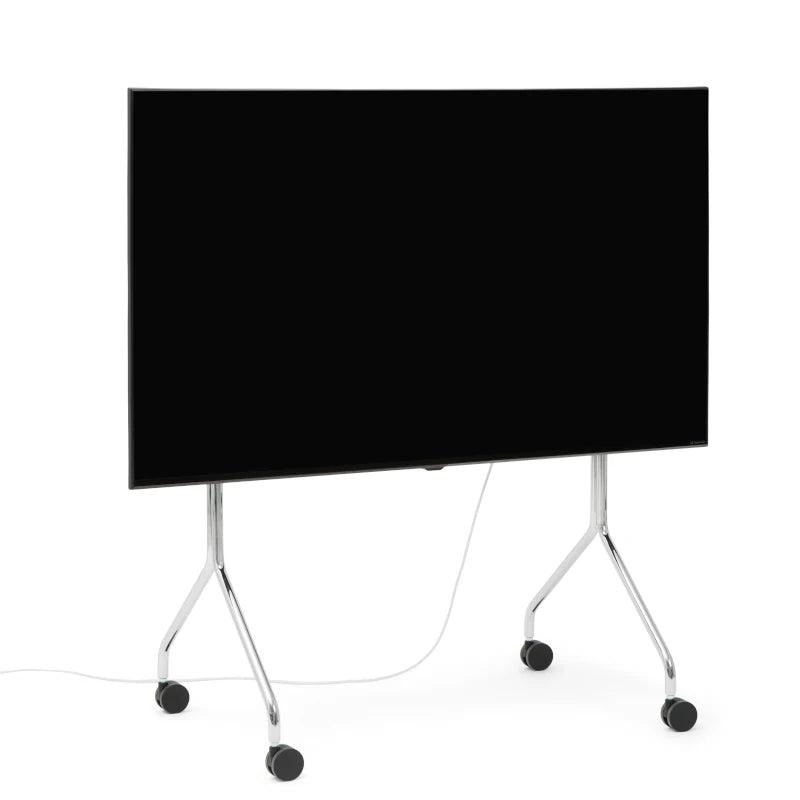 Pedestal - TV Ständer Moon Rollin Chrom