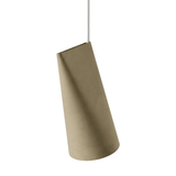 Pendelleuchte - Narrow Ceramic Olive von Moebe