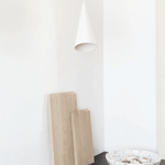 Pendelleuchte - Narrow Ceramic White von Moebe