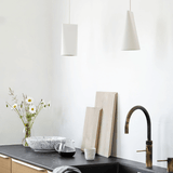 Pendelleuchte - Narrow Ceramic White von Moebe