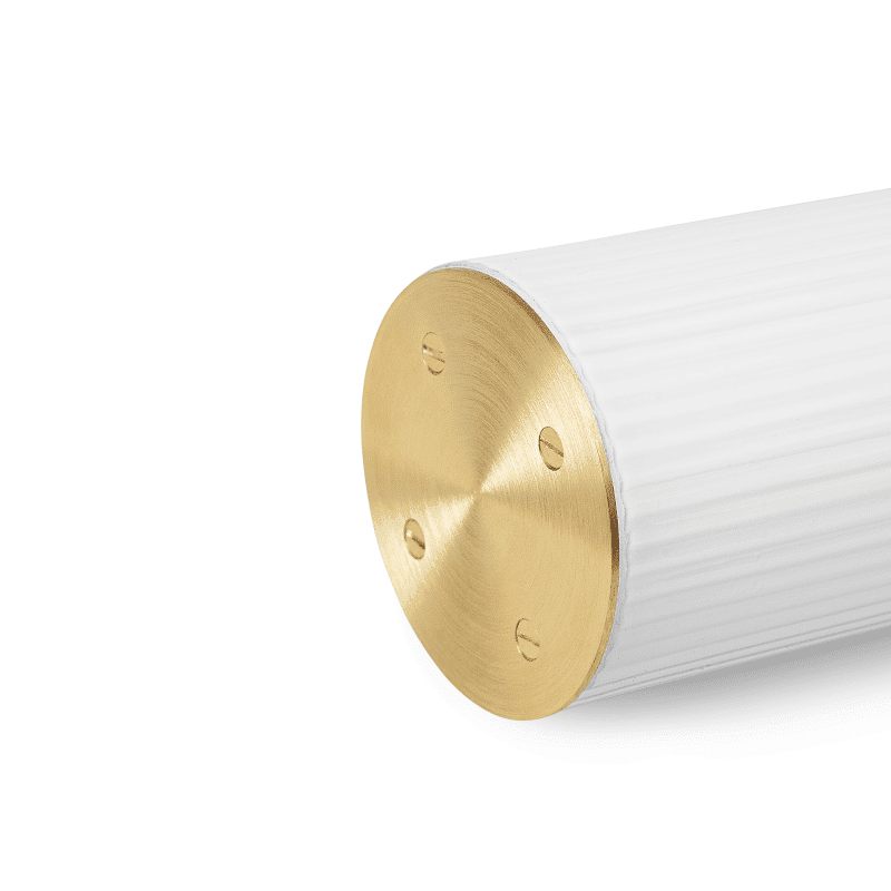 Pendelleuchte - Vuelta white/brass 100 von Ferm Living