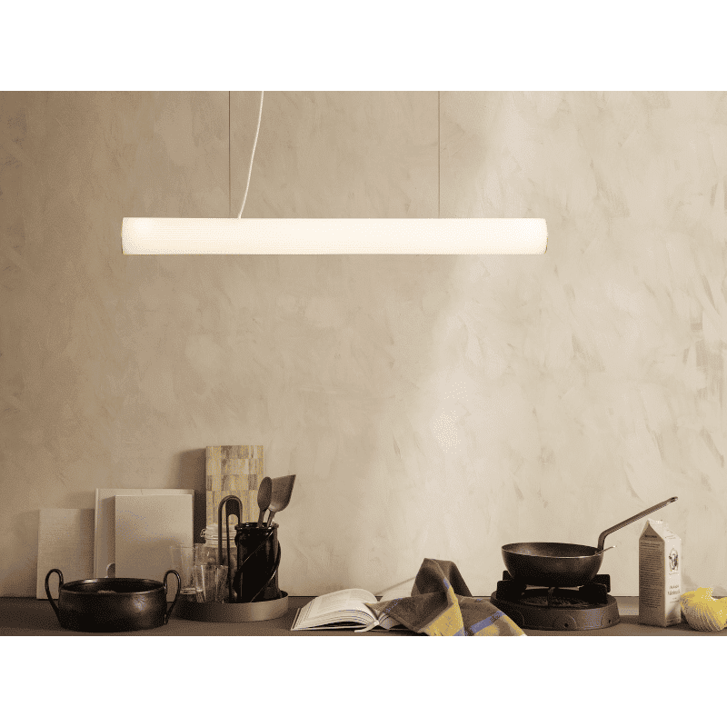 Pendelleuchte - Vuelta white/brass 100 von Ferm Living