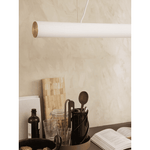 Pendelleuchte - Vuelta white/brass 100 von Ferm Living