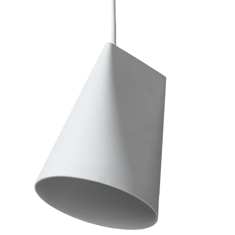 Pendelleuchte - Wide Ceramic White von Moebe