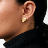 Pernille Corydon - Autumn Leaf Earsticks Gold