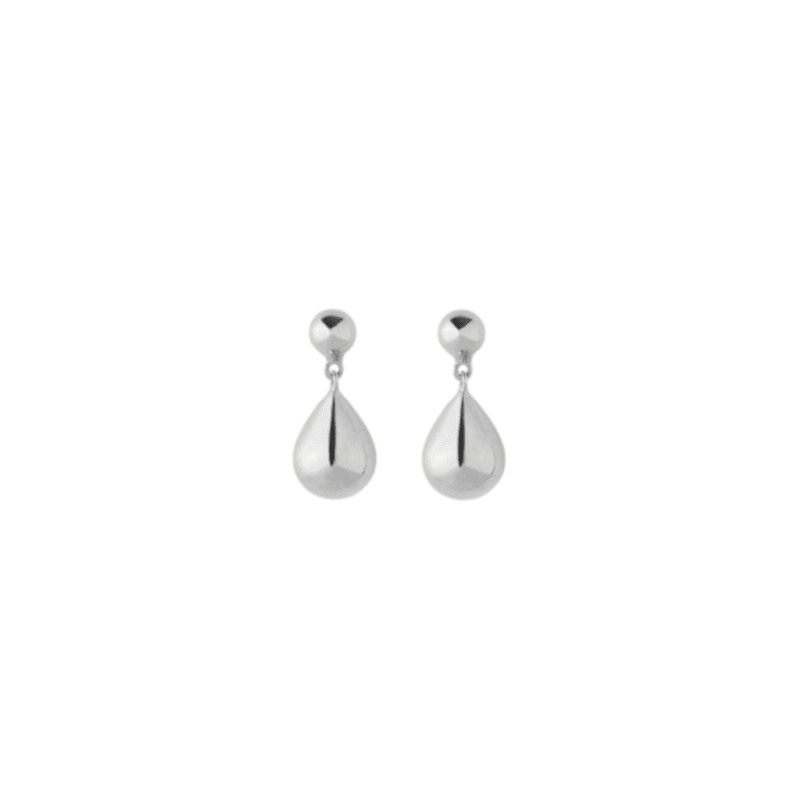 Pernille Corydon - Driplet Earrings silver
