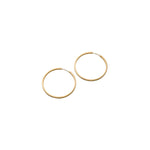 Pernille Corydon - Hoops Circle Line L gold

