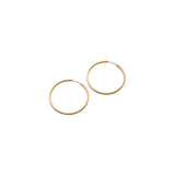 Pernille Corydon - Hoops Circle Line L gold

