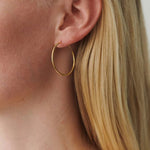 Pernille Corydon - Hoops Plain gold

