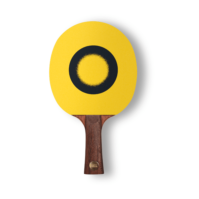 PingPong Schläger - Black Hole von Supersmash