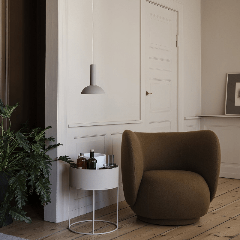 Plant Box rund cashmere von Ferm Living
