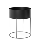 Plant Box rund schwarz von Ferm Living