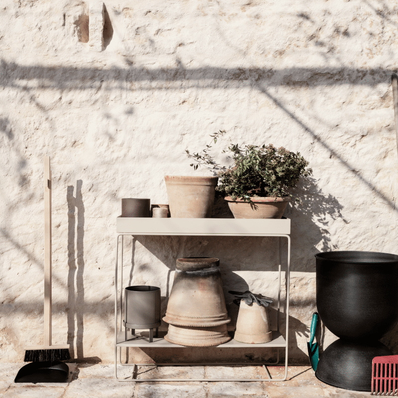Plant box Two-Tier hellgrau von Ferm Living