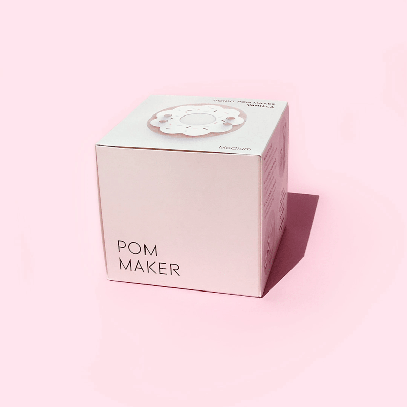 Pompon Maker - Donut vanille von Pom Maker