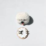Pompon Maker - Donut vanille von Pom Maker