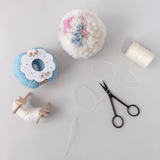 Pompon Maker - Donut vanille von Pom Maker