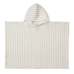 Poncho - Paco stripe crisp white/sandy von Liewood