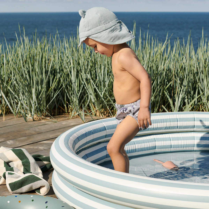 Pool – Savannah Stripe sea blue/creme von Liewood