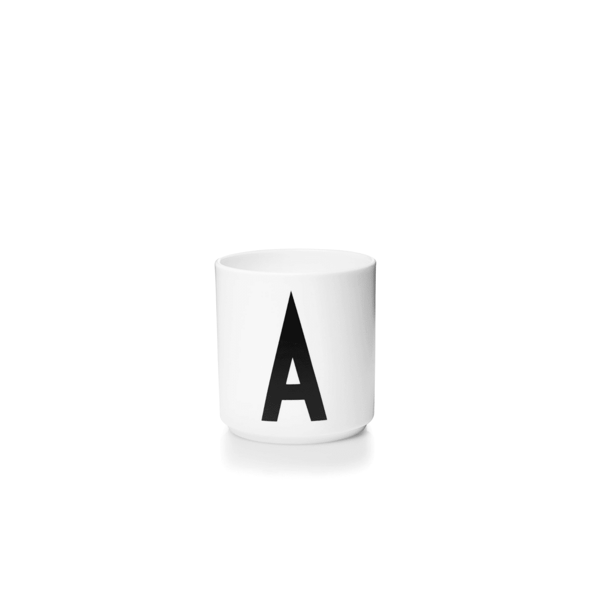 Porzellanbecher weiss A von Design Letters