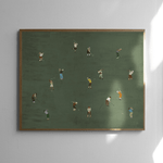 Poster – Golfers von Fine Little Day