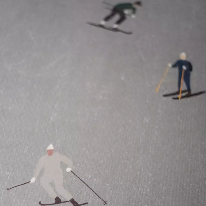 Poster - Skiers von Fine little Day