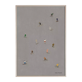 Poster - Skiers von Fine little Day