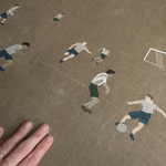 Poster - Soccer von Fine Little Day