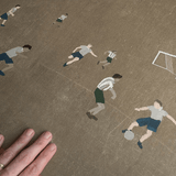 Poster - Soccer von Fine Little Day
