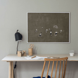 Poster - Soccer von Fine Little Day