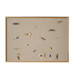 Poster - Swimmers sand von Fine Little Day