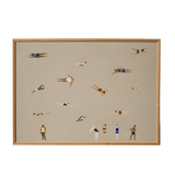 Poster - Swimmers sand von Fine Little Day