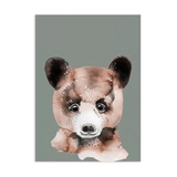 Postkarte – Braunbär von NUUKK