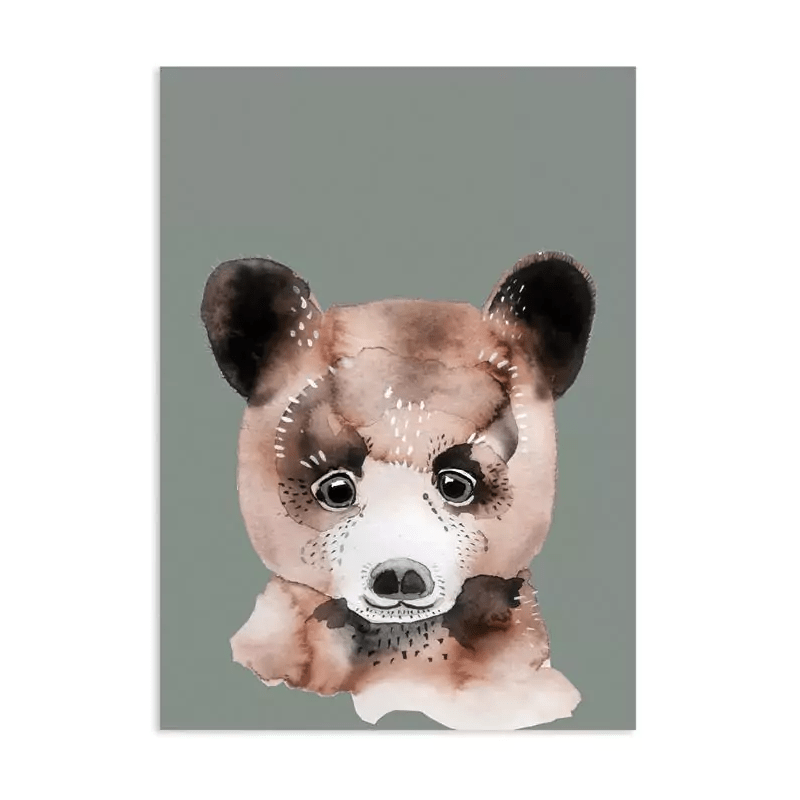 Postkarte – Braunbär von NUUKK