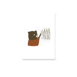 Postkarte - Candles von Ted & Tone