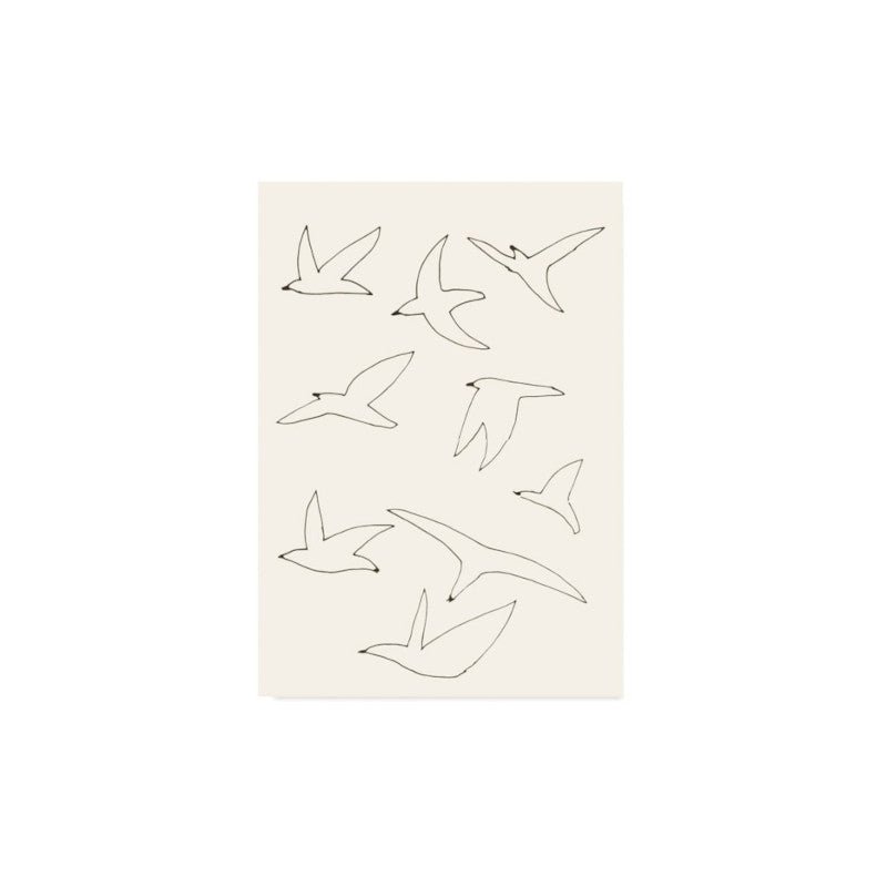 Postkarte - Freedom birds von Ted and Tone
