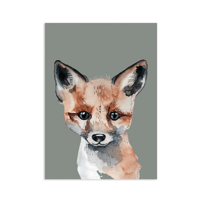 Postkarte - Fuchs von nuukk