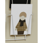 Postkarte - Girl von Ted & Tone