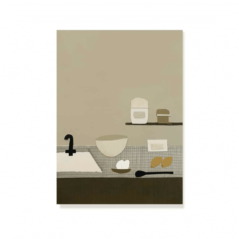 Postkarte – Lemoncurd von Ted and Tone