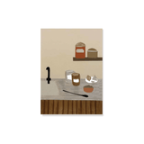 Postkarte - Storagepots von Ted & Tone