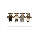 Postkarte - Together von Ted and Tone