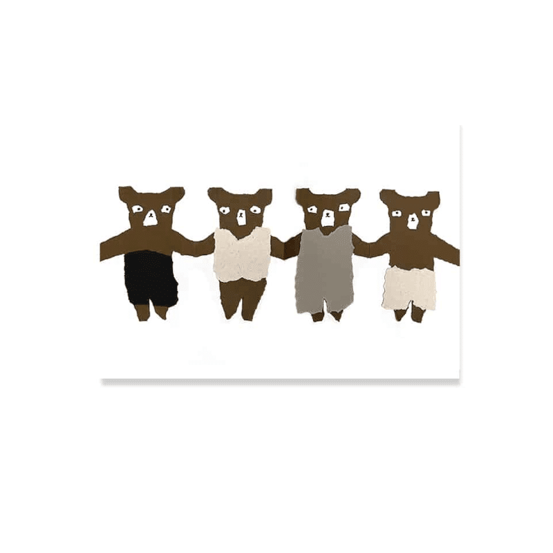 Postkarte - Together von Ted and Tone